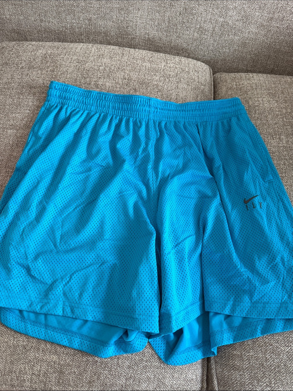 Nike Men’s Teal Athletic Mesh Shorts